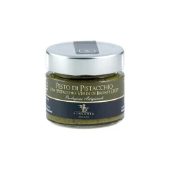 Vincente Delicacies - Green Pistachio from Bronte P.D.O. Pesto - Artisan Gourmet Pesto - 90 g - Avvenice