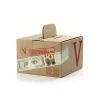 Vincente Delicacies - I Pupi - Artisan Panettone with Pistachio of Sicily, Peaches and Chocolate - Sicilian Looks - Box - Avvenice