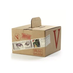 Vincente Delicacies - L'attrice - Artisan Panettone with Modica Chocolate - Sicilian Looks - Box - Avvenice^ Sweets