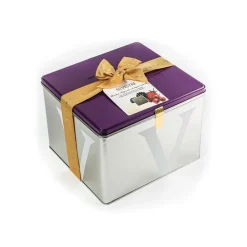 Vincente Delicacies - Panettone Coated with White Chocolate with Wild Fruits - Silvestre - Artisan in Metallic Box - Avvenice^ Sweets