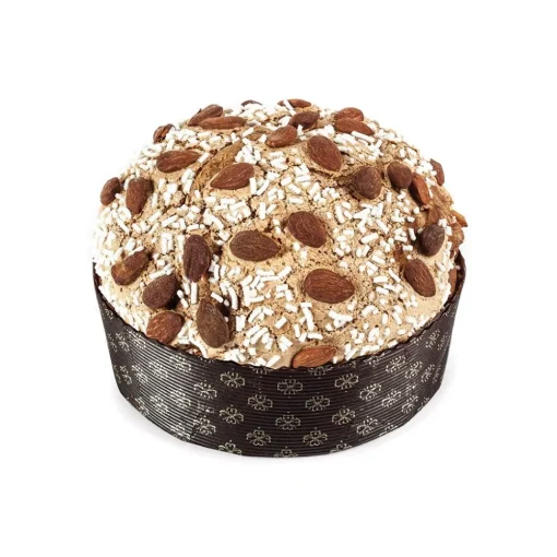 Vincente Delicacies - Panettone with Almonds, Raisin and Candied Orange - Mandorlo - Hand Wrapped Artisan - Avvenice^ Sweets