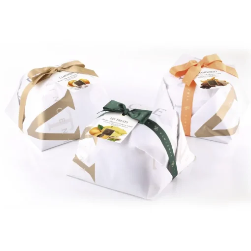 Vincente Delicacies - Panettone with Almonds, Raisin and Candied Orange - Mandorlo - Hand Wrapped Artisan - Avvenice^ Sweets