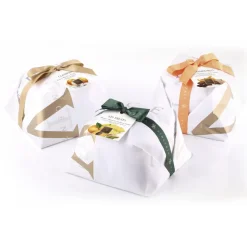Vincente Delicacies - Panettone with Almonds, Raisin and Candied Orange - Mandorlo - Hand Wrapped Artisan - Avvenice^ Sweets