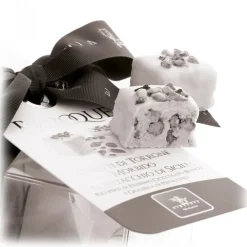 Vincente Delicacies - Soft Nougat Pieces with Sicilian Pistachio and Coated with Fine White Chocolate - Baroque - Avvenice^ Sweets