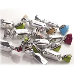 Vincente Delicacies - Soft Almond Nougat Candies and Covered with 70% Extra-Dark Chocolate - Glamour - Ribbon Box - Avvenice^ Sweets