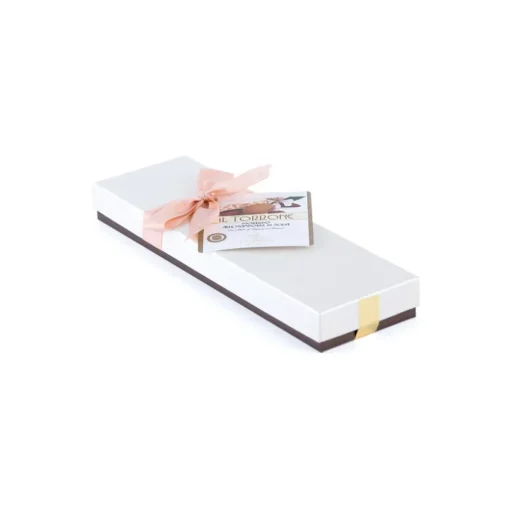 Vincente Delicacies - Soft Nougat Bar with Sicilian Almonds - Ribbon Box - Avvenice^ Sweets
