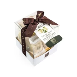 Vincente Delicacies - Soft Nougat Pieces with Sicilian Pistachio and Coated with Fine White Chocolate - Baroque - Avvenice^ Sweets