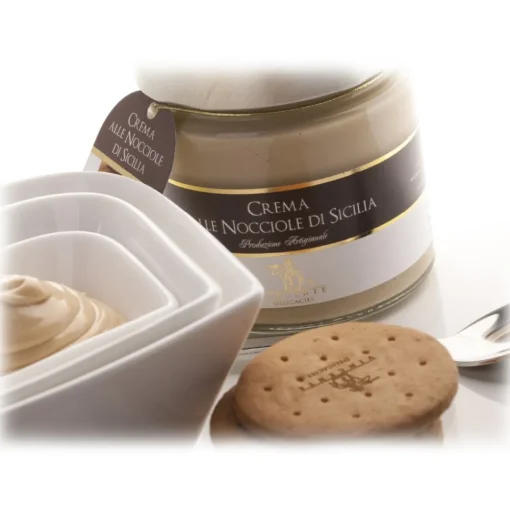 Vincente Delicacies - Sweet Cream Spread with Green Pistachio from Bronte P.D.O. - Artisan Spreadable Creams - 90 g - Avvenice