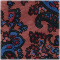 Viola Milano - Ancient Madder Silk Bow Tie - Rose Paisley - Made in Italy - Luxury Exclusive Collection - Avvenice^ Ties & Bow Ties