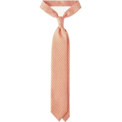 Viola Milano - Artisan Pattern Selftipped Silk Tie - Champagne - Handmade in Italy - Luxury Exclusive Collection - Avvenice^ Ties & Bow Ties