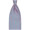 Viola Milano - Artisan Square Selftipped Italian Silk Tie - Cobalt Grey - Handmade in Italy - Luxury Exclusive Collection - Avvenice^ Ties & Bow Ties