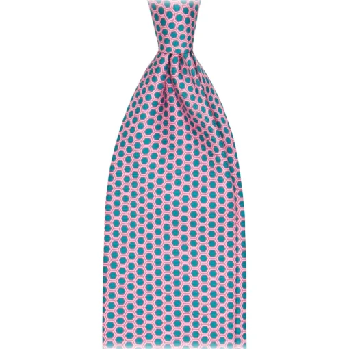 Viola Milano - Artisan Square Selftipped Italian Silk Tie - Cobalt Grey - Handmade in Italy - Luxury Exclusive Collection - Avvenice^ Ties & Bow Ties