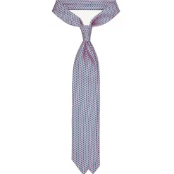 Viola Milano - Artisan Square Selftipped Italian Silk Tie - Cobalt Grey - Handmade in Italy - Luxury Exclusive Collection - Avvenice^ Ties & Bow Ties