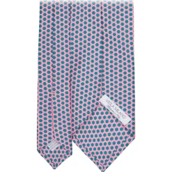 Viola Milano - Artisan Square Selftipped Italian Silk Tie - Cobalt Grey - Handmade in Italy - Luxury Exclusive Collection - Avvenice^ Ties & Bow Ties