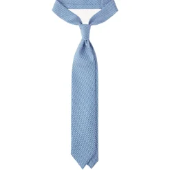 Viola Milano - Classic Circle Selftipped Italian Silk Tie - White - Handmade in Italy - Luxury Exclusive Collection - Avvenice