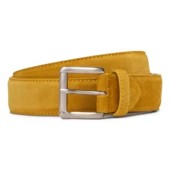 Viola Milano - Classic Italian Suede Belt - Citrus - Handmade in Italy - Luxury Exclusive Collection - Avvenice^ Belts
