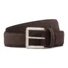 Viola Milano - Classic Italian Suede Belt - Tobacco - Handmade in Italy - Luxury Exclusive Collection - Avvenice^ Belts