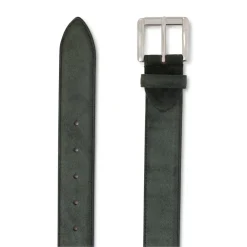Viola Milano - Classic Italian Suede Belt - Green - Handmade in Italy - Luxury Exclusive Collection - Avvenice^ Belts