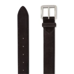 Viola Milano - Classic Italian Suede Belt - Tobacco - Handmade in Italy - Luxury Exclusive Collection - Avvenice^ Belts