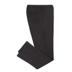 Viola Milano - Classic 4-seasonal Wool Trousers - Dark Grey - Handmade in Italy - Luxury Exclusive Collection - Avvenice^ Trousers