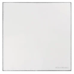 Viola Milano - Classic Shoestring Silk Pocket Square - Grey - Handmade in Italy - Luxury Exclusive Collection - Avvenice