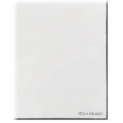 Viola Milano - Classic Shoestring Silk Pocket Square - Black - Handmade in Italy - Luxury Exclusive Collection - Avvenice