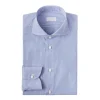 Viola Milano - Classic Stripe Shirt - Navy and White - Handmade in Italy - Luxury Exclusive Collection - Avvenice^ Shirts