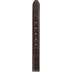 Viola Milano - Como Alligator Leather Belt - Brown - Handmade in Italy - Luxury Exclusive Collection - Avvenice^ Belts