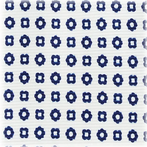 Viola Milano - Cube Pattern Selftipped Silk Tie - White- Made in Italy - Luxury Exclusive Collection - Avvenice