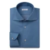 Viola Milano - Denim Shirt - Denim - Handmade in Italy - Luxury Exclusive Collection - Avvenice