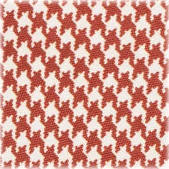 Viola Milano - Dogtooth Selftipped Italian Silk Tie - Cola - Made in Italy - Luxury Exclusive Collection - Avvenice^ Ties & Bow Ties