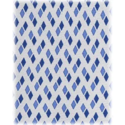 Viola Milano - Domino Pattern Selftipped Silk Tie - White - Handmade in Italy - Luxury Exclusive Collection - Avvenice^ Ties & Bow Ties