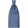 Viola Milano - Eye Chain Selftipped Italian Silk Tie - Brown Mix - Handmade in Italy - Luxury Exclusive Collection - Avvenice