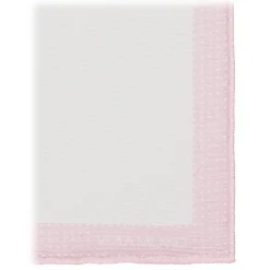Viola Milano - Frame Polka Dot Silk Pocket Square - Pink - Handmade in Italy - Luxury Exclusive Collection - Avvenice^ Ties & Bow Ties