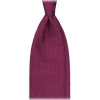 Viola Milano - Grenadine Garza Grossa Unlined Tie - Fuschia - Handmade in Italy - Luxury Exclusive Collection - Avvenice^ Ties & Bow Ties