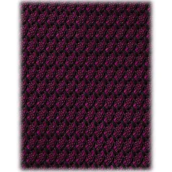 Viola Milano - Grenadine Garza Grossa Unlined Tie - Purple Mix - Handmade in Italy - Luxury Exclusive Collection - Avvenice