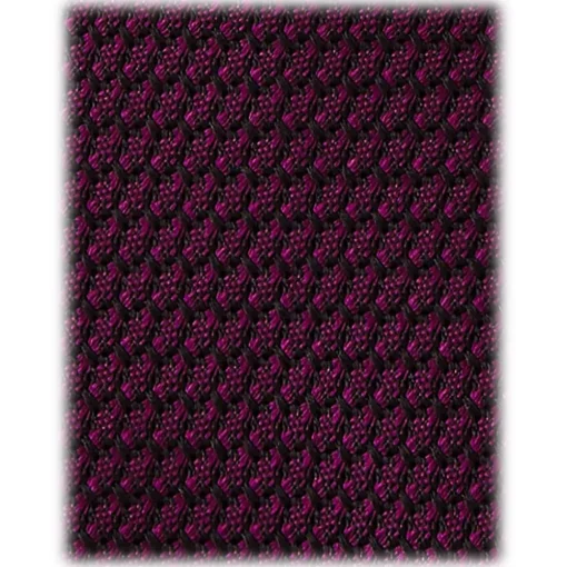 Viola Milano - Grenadine Garza Grossa Unlined Tie - Purple Mix - Handmade in Italy - Luxury Exclusive Collection - Avvenice