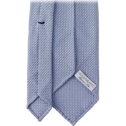 Viola Milano - Grenadine Garza Grossa Unlined Tie - Light Blue - Handmade in Italy - Luxury Exclusive Collection - Avvenice^ Ties & Bow Ties