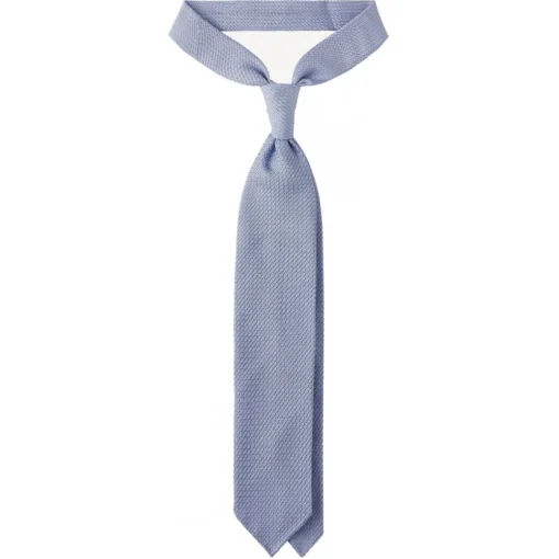 Viola Milano - Grenadine Garza Grossa Unlined Tie - Light Blue - Handmade in Italy - Luxury Exclusive Collection - Avvenice^ Ties & Bow Ties