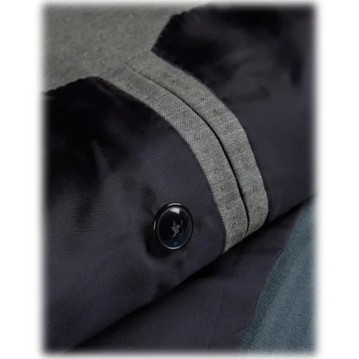 Viola Milano - Half-lined Loro Piana Double Breasted Suit - Sea Solaro - Handmade in Italy - Luxury Exclusive Collection - Avvenice^ Dresses