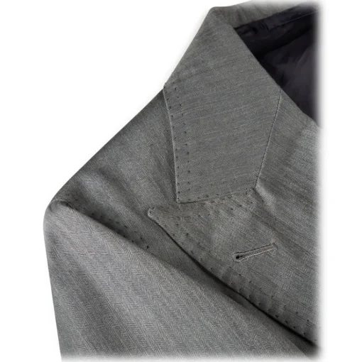 Viola Milano - Half-lined Loro Piana Double Breasted Suit - Sea Solaro - Handmade in Italy - Luxury Exclusive Collection - Avvenice^ Dresses