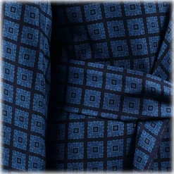 Viola Milano - Handprinted Silk Dressing Gown - Diamond Medallion - Handmade in Italy - Luxury Exclusive Collection - Avvenice^ Dresses