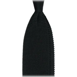 Viola Milano - Knitted Limited Label V-End Silk Tie - Forest - Handmade in Italy - Luxury Exclusive Collection - Avvenice^ Ties & Bow Ties