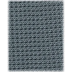 Viola Milano - Knitted Limited Label V-End Silk Tie - Cool Blue - Handmade in Italy - Luxury Exclusive Collection - Avvenice