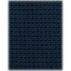 Viola Milano - Knitted Limited Label V-End Silk Tie - Sea - Handmade in Italy - Luxury Exclusive Collection - Avvenice