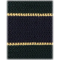 Viola Milano - Knitted Multi Stripe Silk Tie - Green Mix - Handmade in Italy - Luxury Exclusive Collection - Avvenice^ Ties & Bow Ties