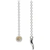 Viola Milano - Lapel Chain in 100% Sterling Silver - Chicken Paw Silver Horn - Handmade in Italy - Luxury Exclusive Collection - Avvenice^ Necklaces