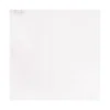 Viola Milano - Luxury Cotton Pocket Square - White - Handmade in Italy - Luxury Exclusive Collection - Avvenice^ Ties & Bow Ties