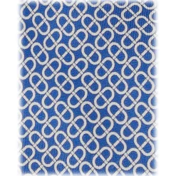 Viola Milano - Maillon Selftipped Italian Silk Tie - Navy/White - Handmade in Italy - Luxury Exclusive Collection - Avvenice^ Ties & Bow Ties
