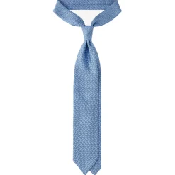 Viola Milano - Maillon Selftipped Italian Silk Tie - Sea Mix - Handmade in Italy - Luxury Exclusive Collection - Avvenice^ Ties & Bow Ties